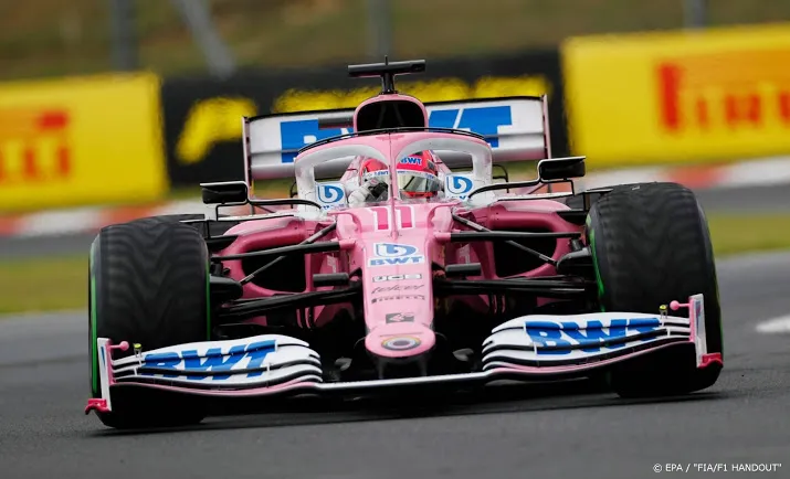 renault blijft protesteren tegen wagens racing point in formule 1