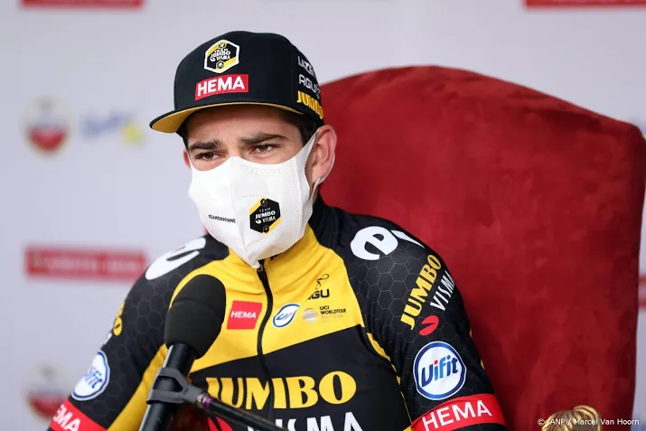renner van aert herstellende van blindedarmontsteking