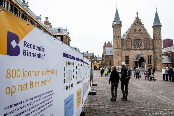 renovatie binnenhof jaar uitgesteld