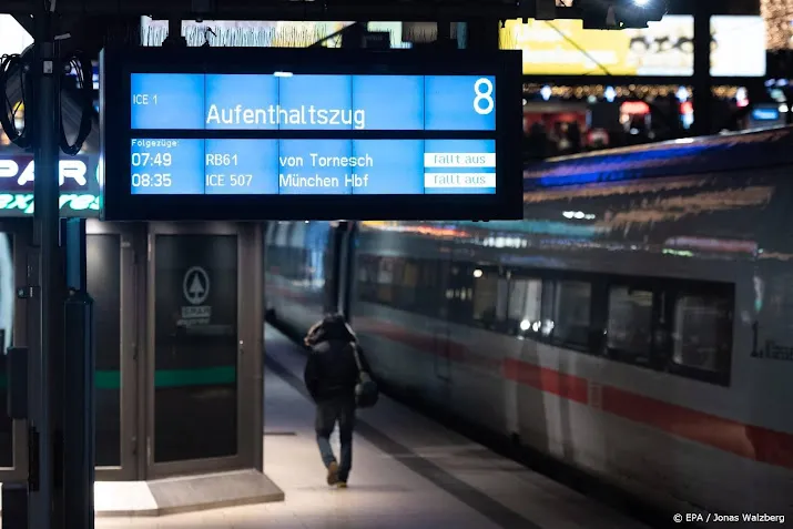 reuters duitse bonden plannen grote transportstaking op maandag