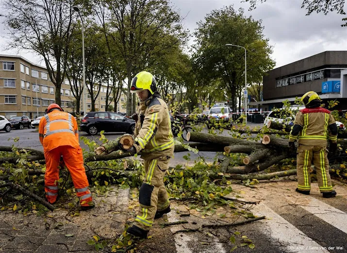rijkswaterstaat meldingen overlast op weg door storm nemen toe