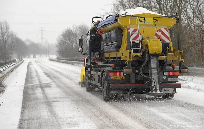 rijkswaterstaat strooide vorige winter ruim 41 miljoen kilo zout