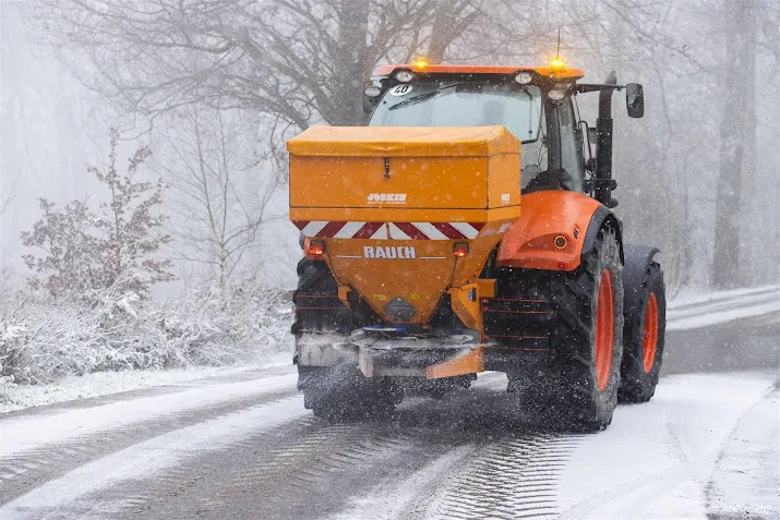rijkswaterstaat strooit ruim 65 miljoen kilo zout