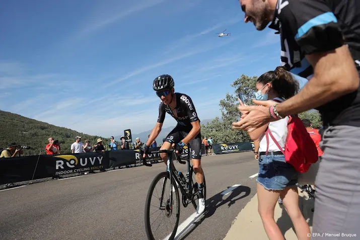 ritwinnaar bardet een fantastische vuelta voor onze ploeg