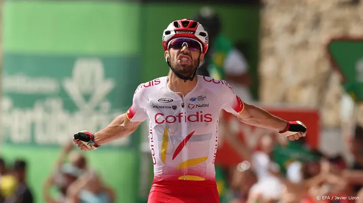 ritwinnaar herrada start niet meer in vuelta