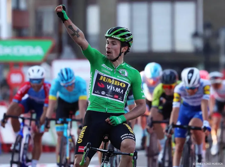 roglic leiderstrui verandert niet veel voor de ploeg
