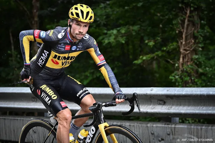 roglic niet meer van start in tour de france