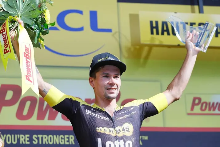 roglic wint derde etappe tirreno adriatico