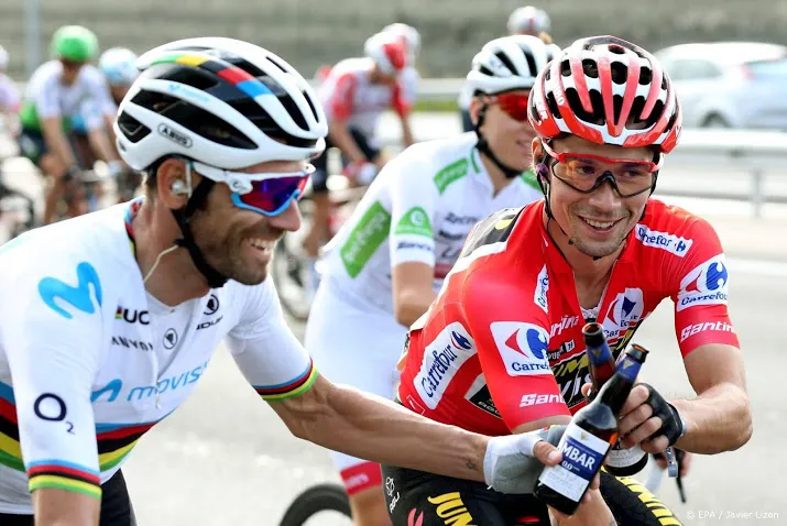 roglic wint vuelta slotrit voor jakobsen