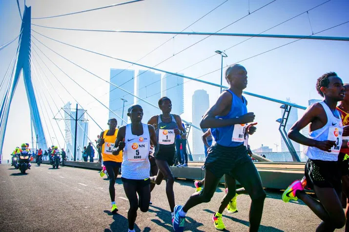 rotterdam nog altijd monument onder marathons