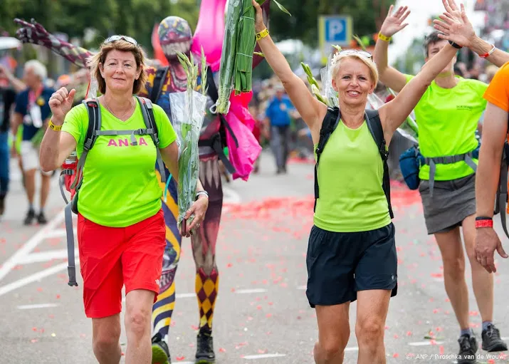 ruim 41 000 vierdaagselopers over de streep