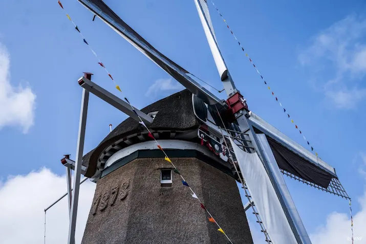 ruim 800 molens draaien gelijktijdig voor jubileum