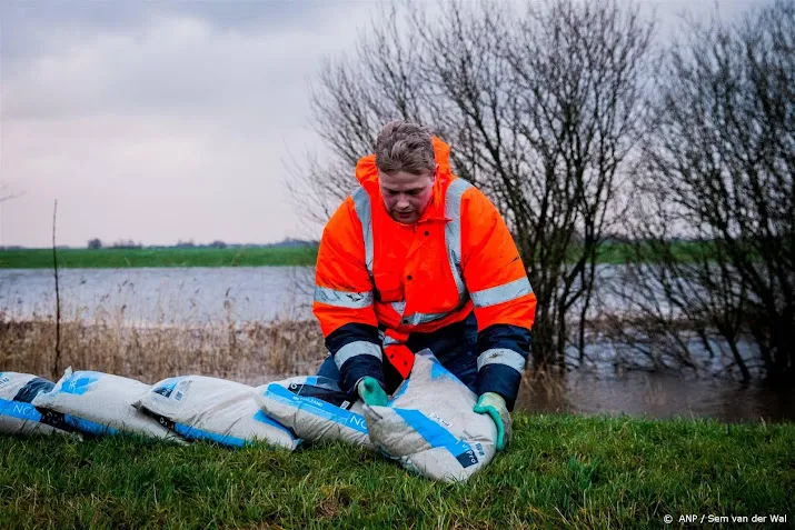 ruimte voor hoogwater door weghalen dijk bij kampen