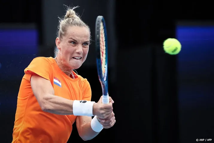 rus naar kwartfinale tennistoernooi hobart na overtuigende zege
