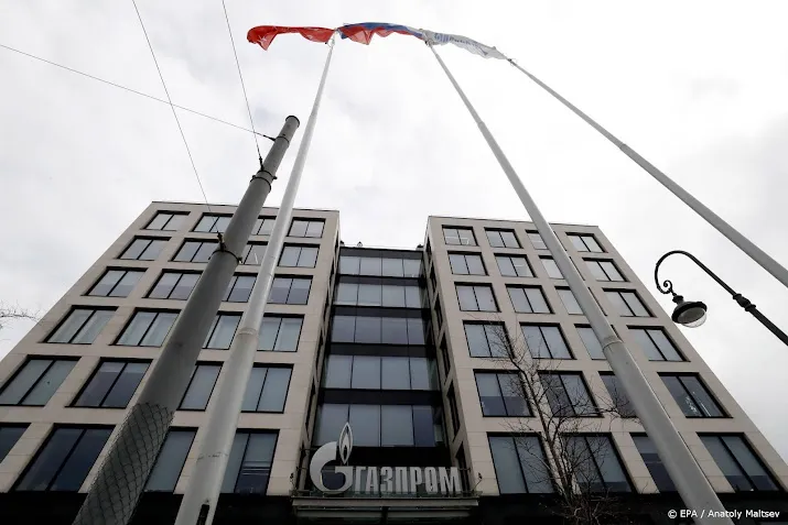 russische gasexport ruim een kwart lager dan een jaar geleden