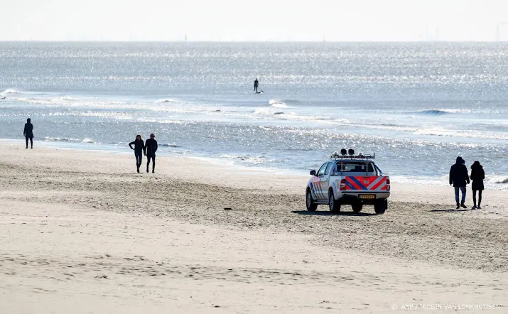 rustiger in natuurgebieden dan zaterdag
