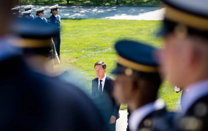 rutte door trump ontvangen in witte huis