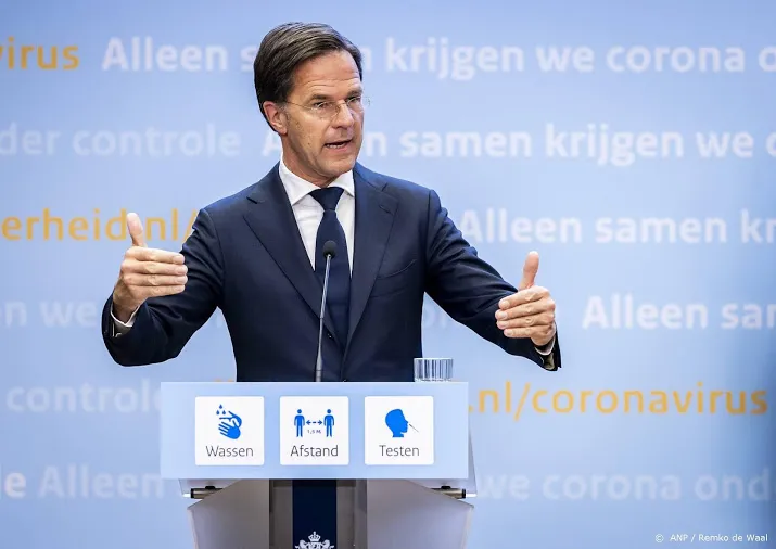 rutte duidelijk dat we opmars coronavirus moeten afremmen
