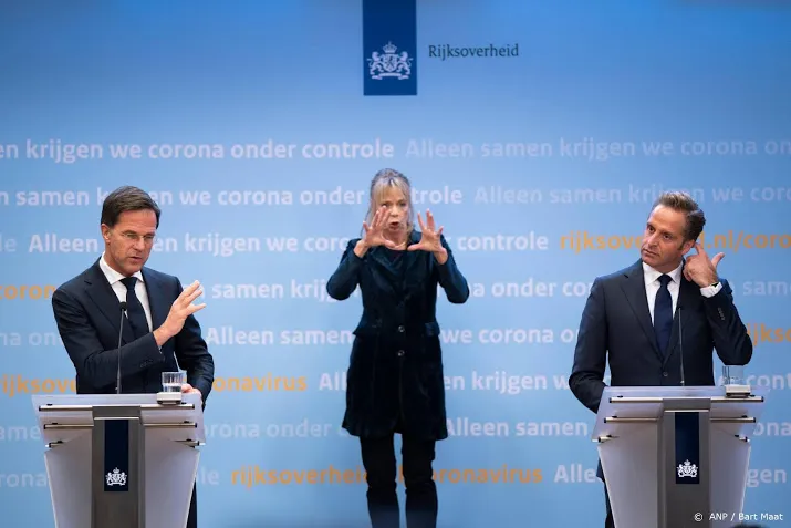 rutte en de jonge geven weer coronapersconferentie