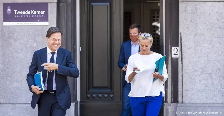 rutte en kaag twee dagen voor deadline opnieuw langs bij hamer