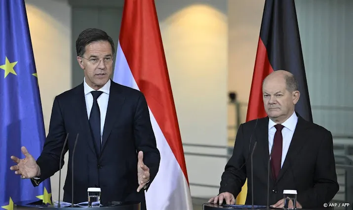 rutte en scholz herhalen belofte om oekraine te blijven steunen