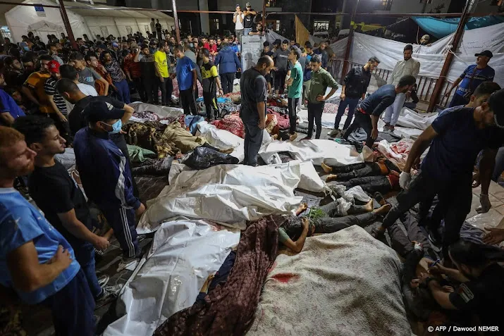 rutte herhaalt helderheid nodig over explosie ziekenhuis gaza