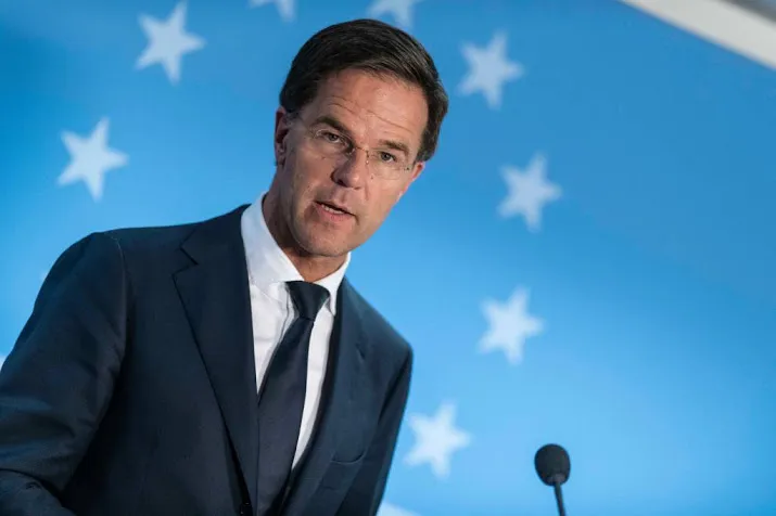 rutte kaart vrijhandel aan bij bezoek trump