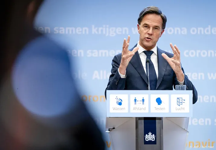 rutte lockdown is onvermijdelijk wegens vijfde golf door omikron