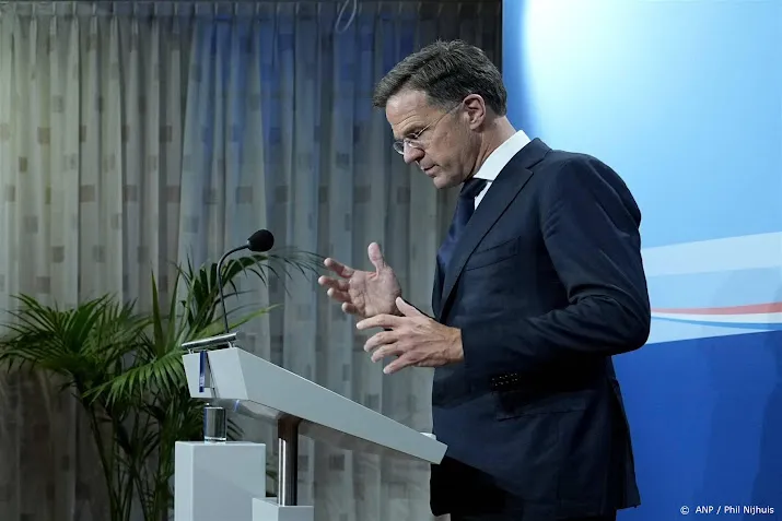 rutte maandag kamerdebat werkbezoek aan groningen verzet