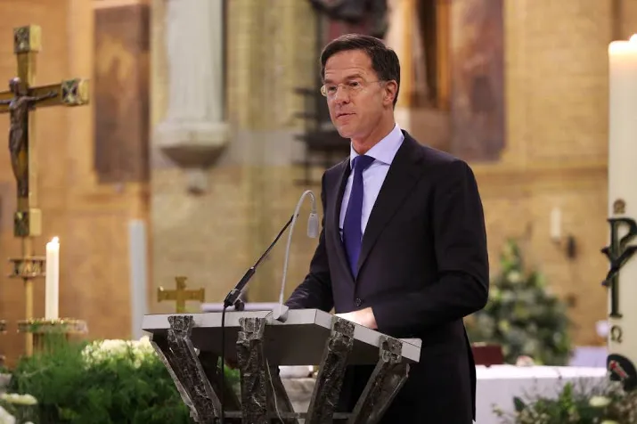 rutte niet bij diner eu leiders brussel