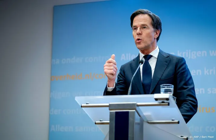 rutte ontvang niet meer dan een iemand tegelijk thuis