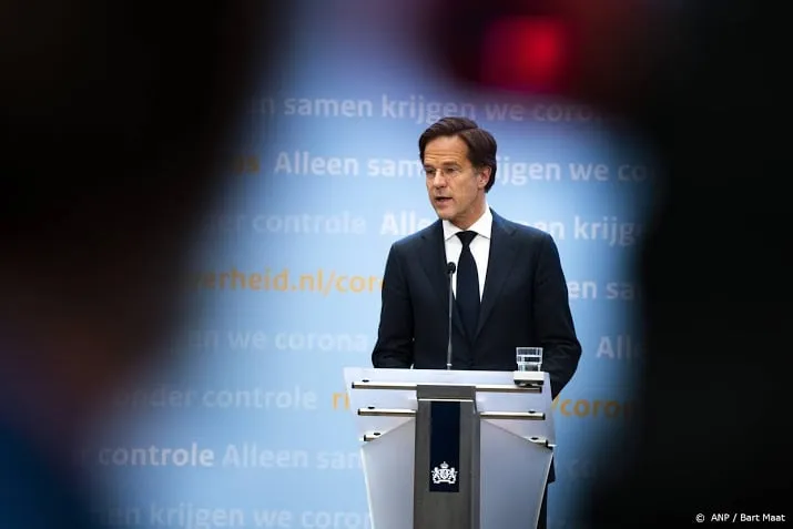 rutte rond pasen nieuwe stappen onder meer voor horeca