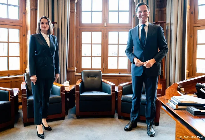 rutte spreekt vrijdag met wit russische oppositieleider