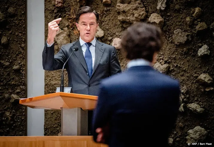 rutte verdedigt oplopen staatsschuld in coalitieakkoord