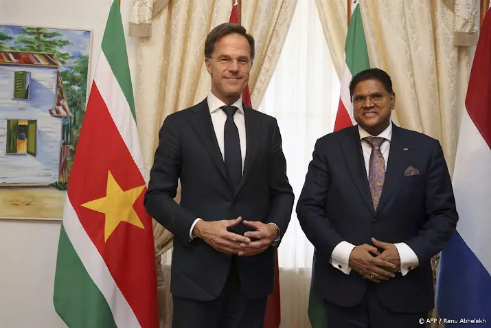 rutte wenst surinaamse president sterkte na ramp mijnbouwtunnel