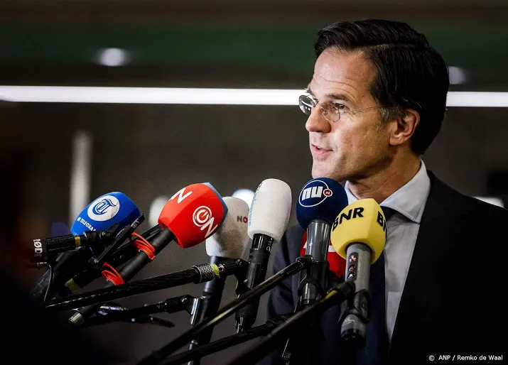 rutte wil ondanks vertrouwenscrisis door als premier