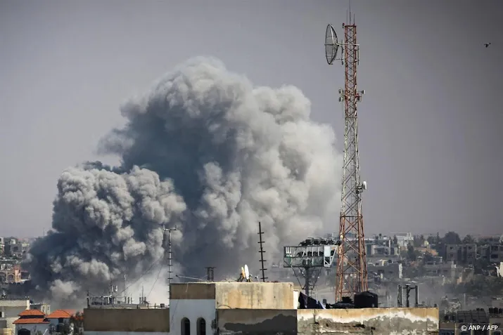rutte ziet nog geen groot grondoffensief in rafah is wel bezorgd