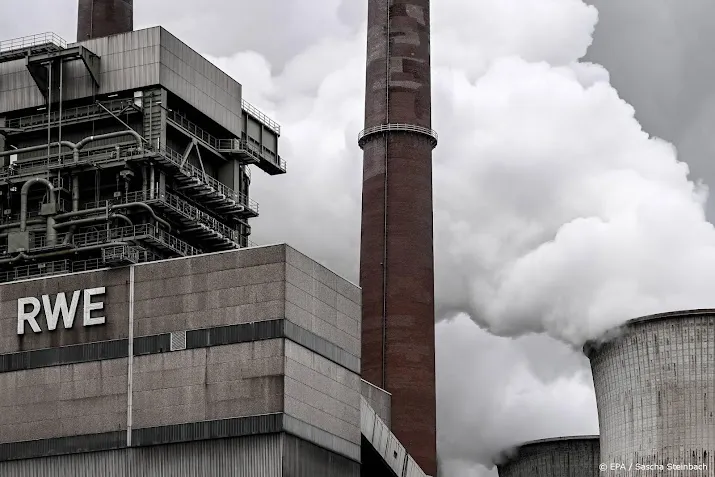 rwe moet mogelijk geld opzijzetten om stijgende energieprijzen