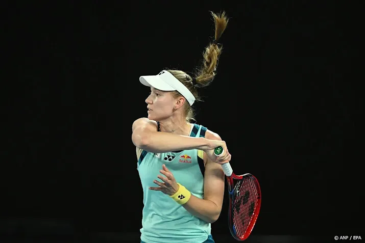 rybakina mist zes matchpoints en verliest bizar duel in melbourne