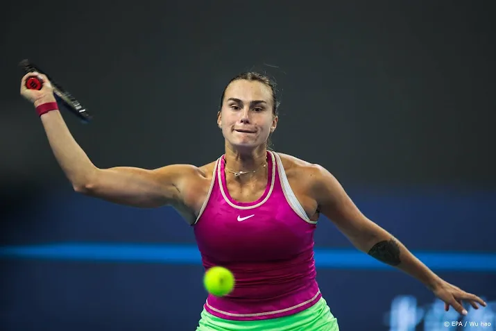 sabalenka bekritiseert tennisbond wta over organisatie finals