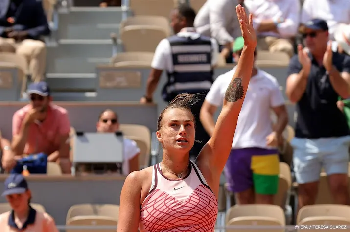 sabalenka geeft persconferentie en steunt loekasjenko nu niet
