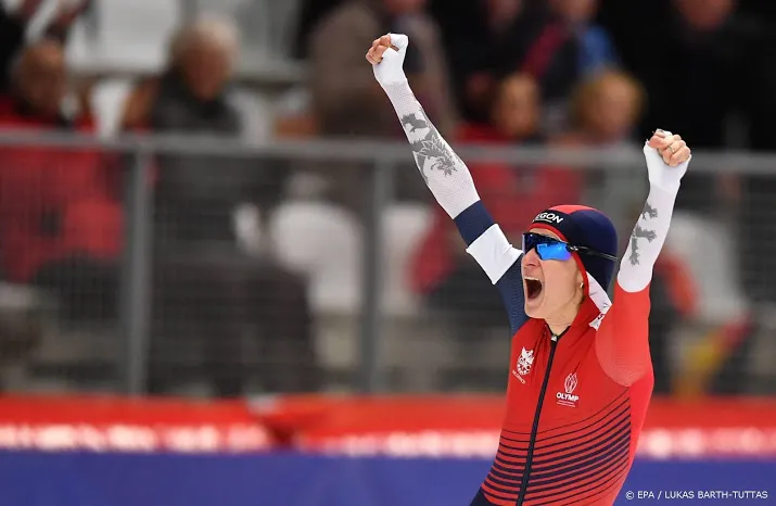sablikova rijdt wereldrecord op 3000 meter