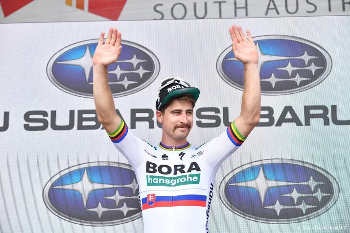 sagan boekt eerste zege in tour down under