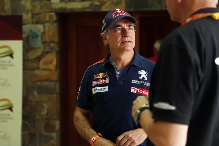 sainz is er bijna ten brinke naar huis