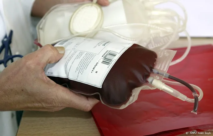 sanquin bereidt zich voor op het geven van bloed aan oekraine
