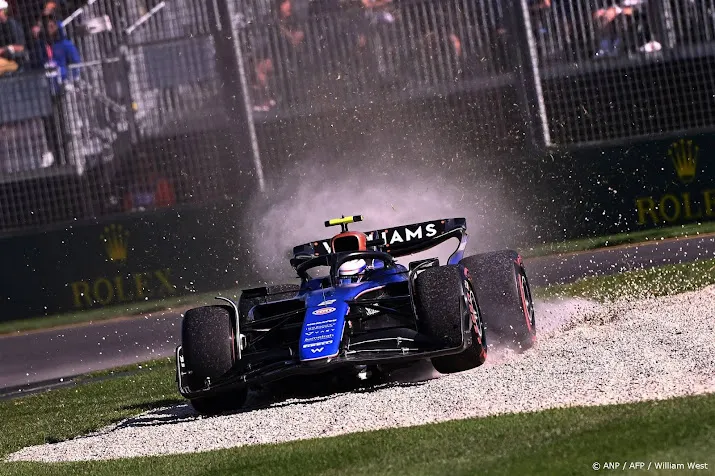 sargeant niet in actie in training suzuka om kapotte williams