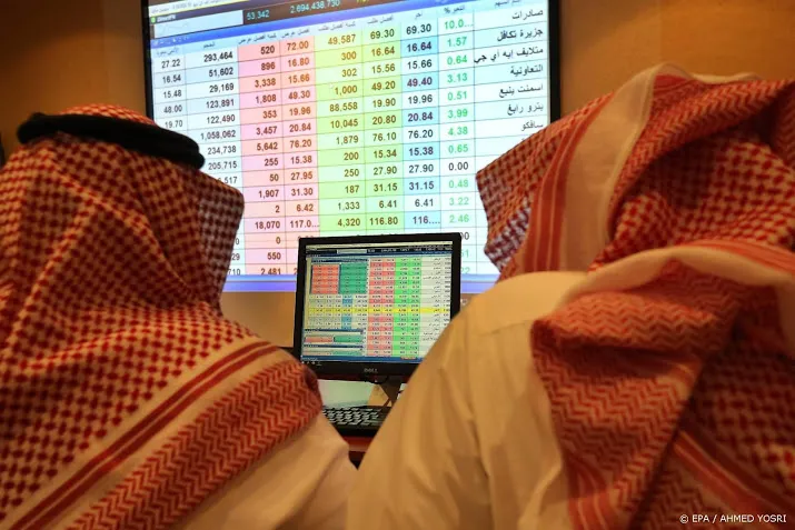 saudische beurs omlaag na aanval op aramco