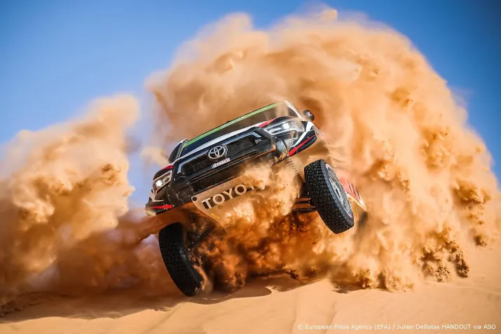 saudische coureur al rajhi boekt eerste thuiszege in dakar rally