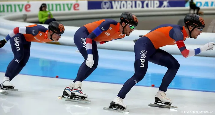 schaatsbond dringt aan op omzetting programma ek afstanden