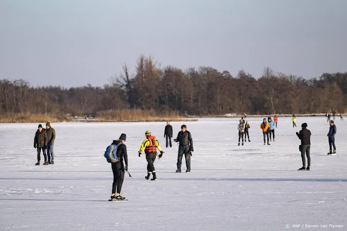 schaatsen kan komende dagen nog na het weekend gaat het dooien